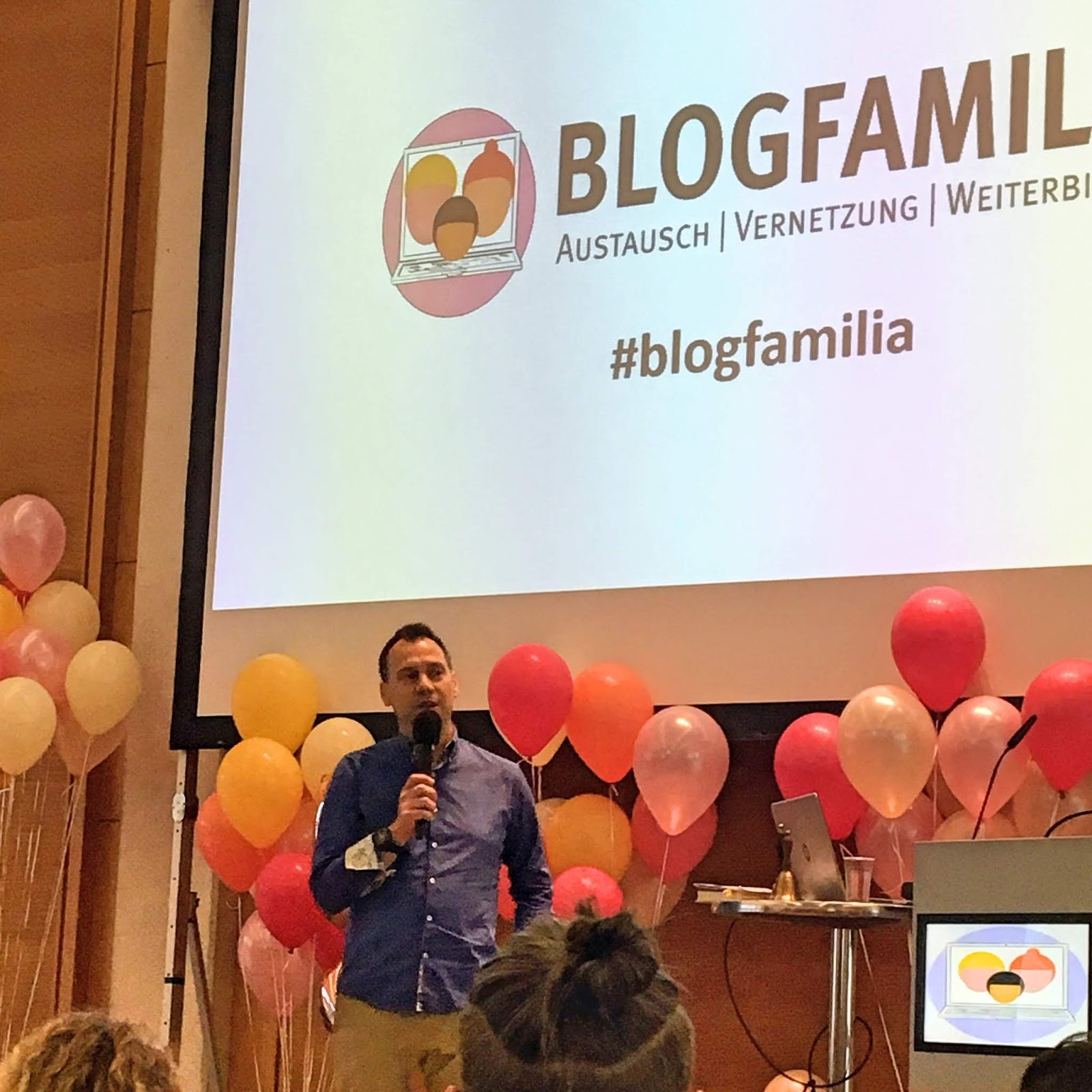 Keynote Speaker Fitzek auf der Blogfamilia 2019