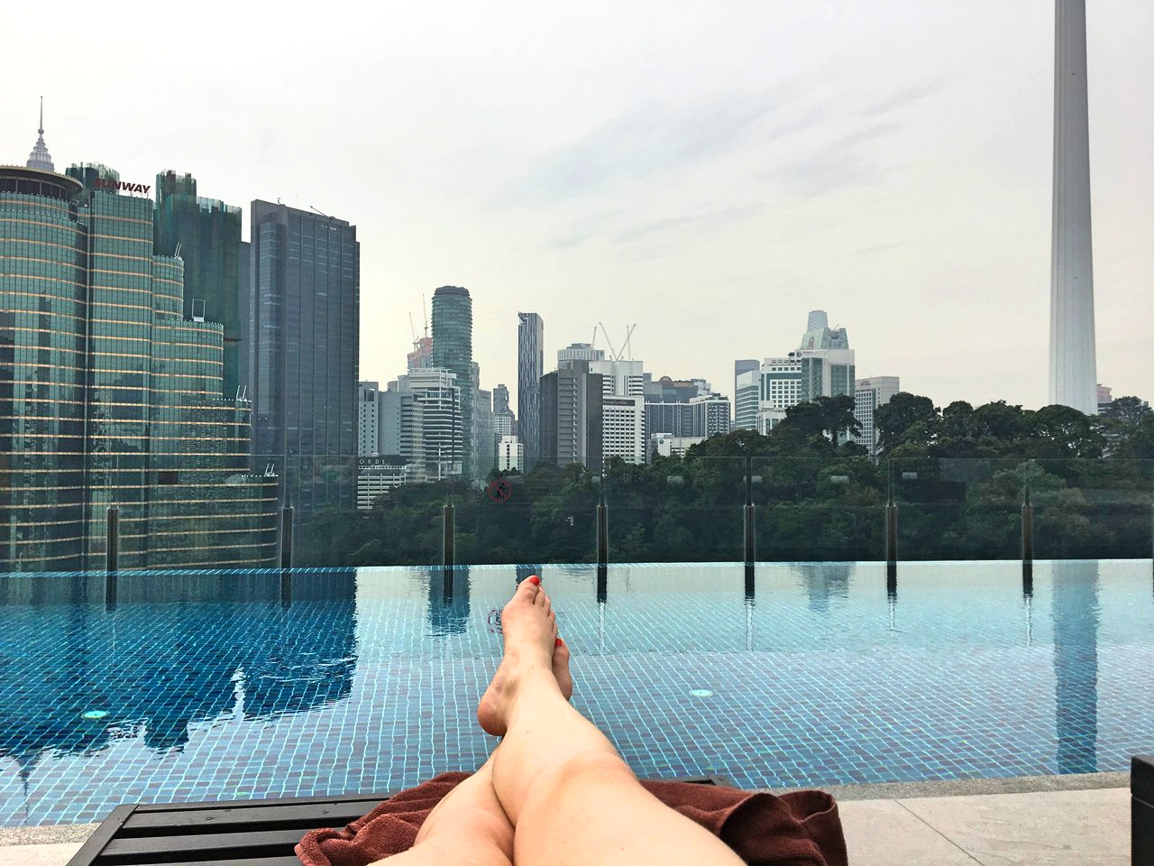 Kuala Lumpur Hotel mit Dachpool