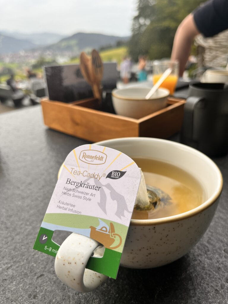 Bergfrühstück im Haubers Naturresort